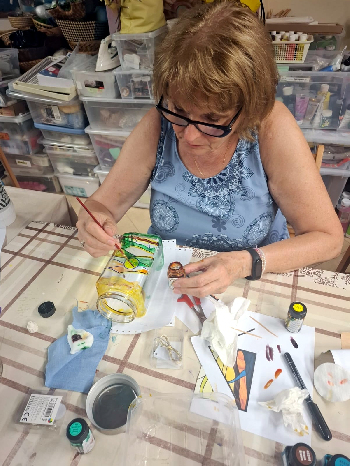 Maľba na sklo - svietniky 2025